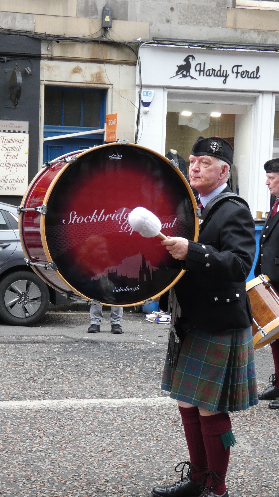 Stockbridge Pipe Band - May Day Parade, Edinburgh - May 2023